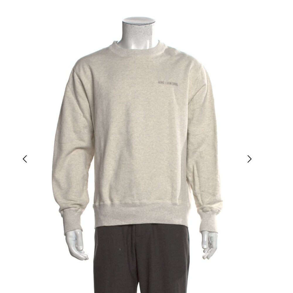 Aimé Leon Dore Print Crew Neck Sweatshirt